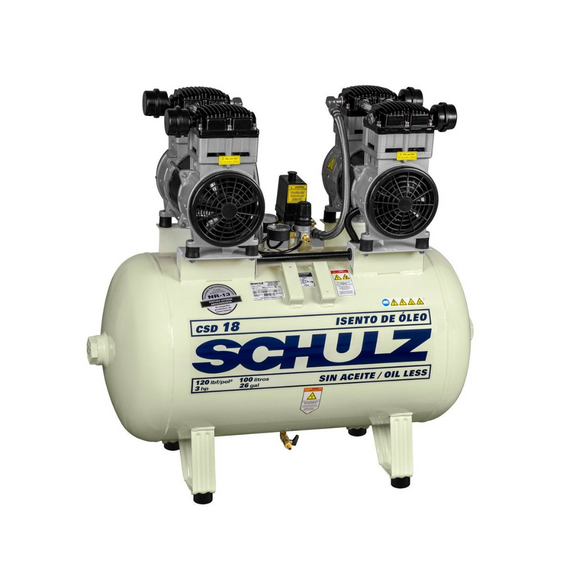 Schulz CSD 18/30 Oil Less Piston Air Compressor 931.1316-0