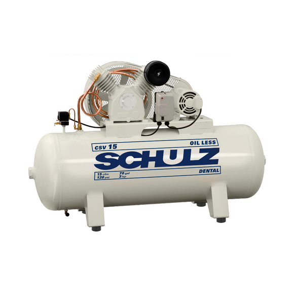 Schulz 360HV15-1 Oil Less Piston Air Compressor 932.3385-0
