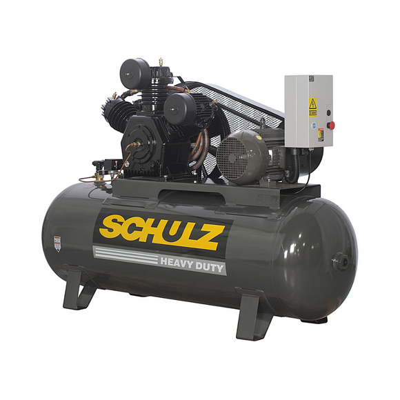 Schulz 15120HW60X-3 Heavy Duty - V Series MSW 60 MAX Air Compressor 932.9337-0