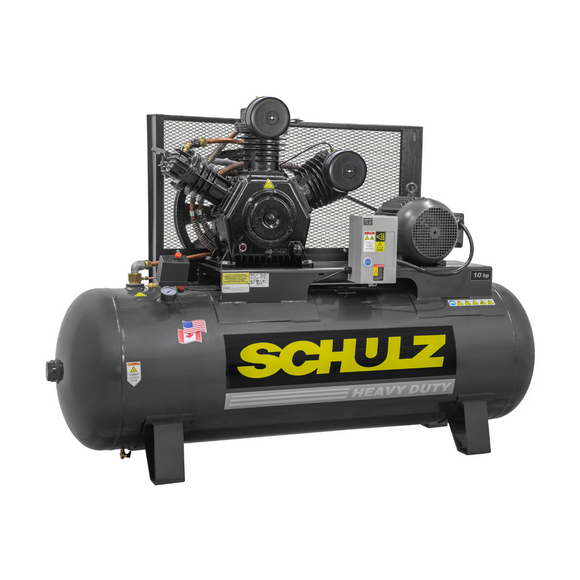Schulz 10120HW40X-3 Heavy Duty - V Series MSW 40 MAX Air Compressor 932.9344-0