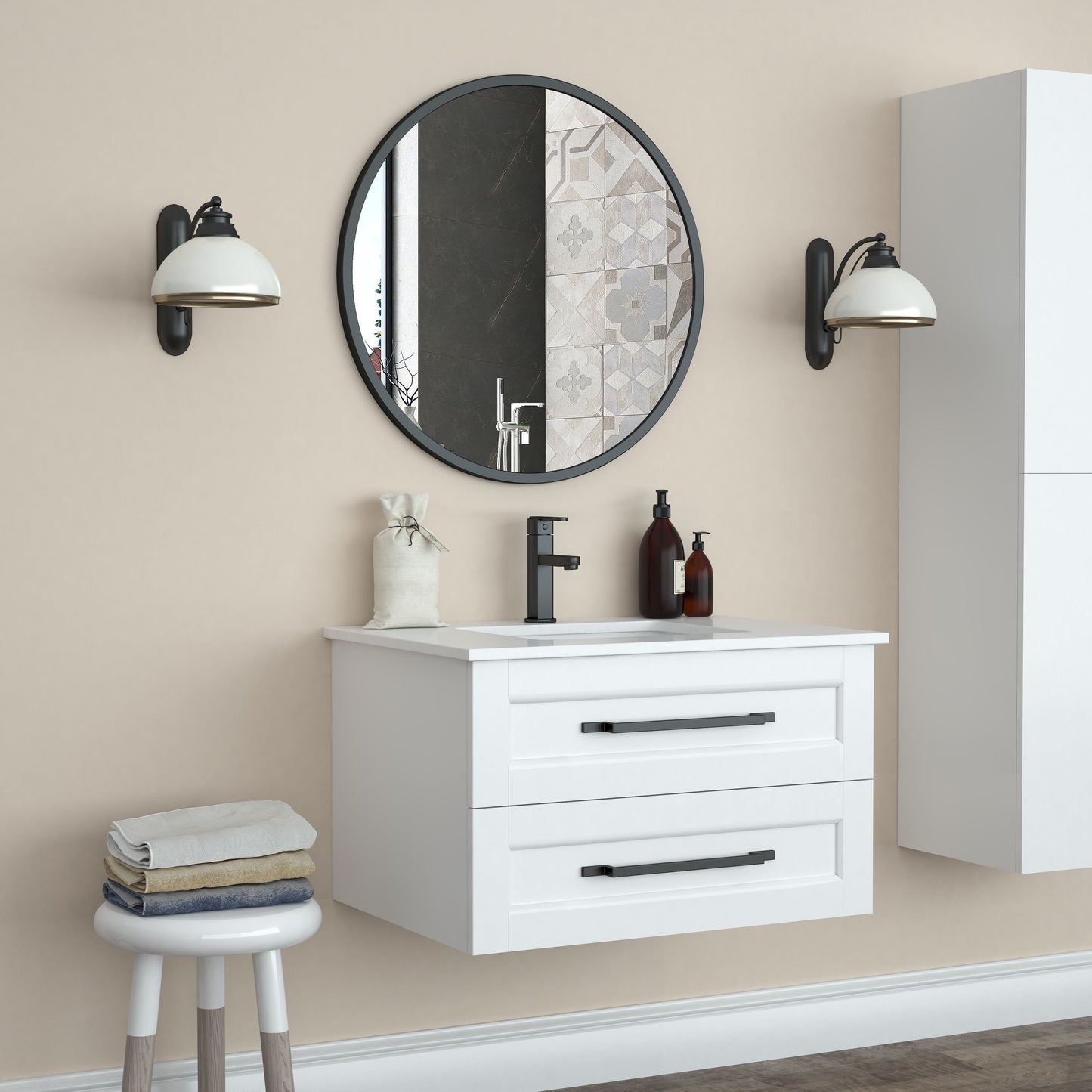 Halcyon Black 28 Mirror