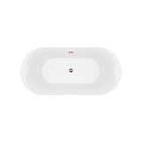 Cyclone Copper Freestanding Bathtub