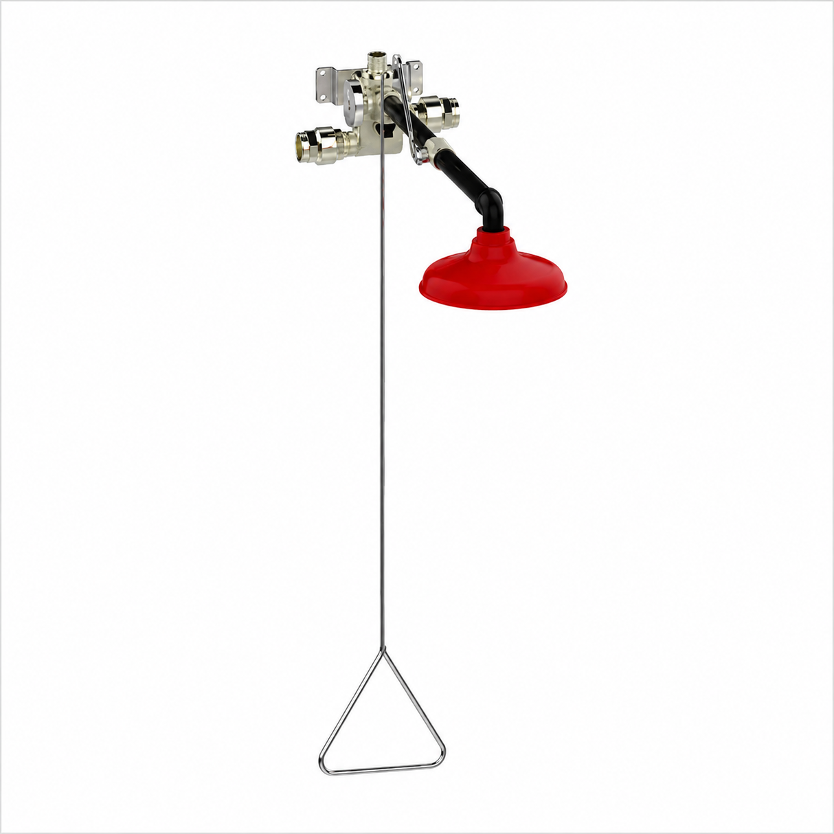Stingray T3035 Wall Mounted Drench Shower Fixture Barrier Free - Tepid to the Core