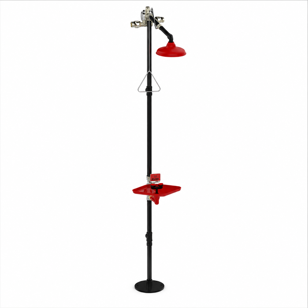 Stingray T5510 Floor Mounted Eye/Face Wash Fixture Standard No Filter - Tepid to the Core