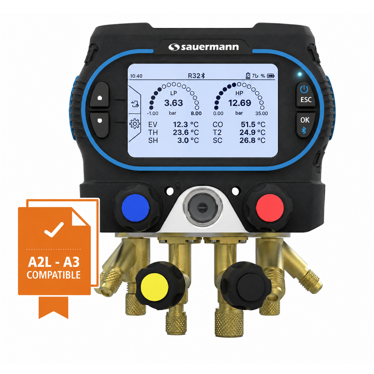 Sauermann Si-RM450 4-Way Manifold