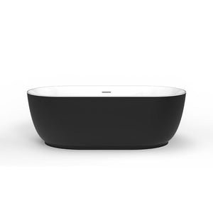 Jorimi-59-BLK Freestanding Bathtub