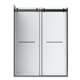 A&E Bath Flora 36x48 Clear Glass Shower Kit