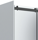 A&E Bath Flora 60 Frosted Glass Shower Kit