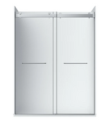 A&E Bath Flora 60 Frosted Glass Shower Kit