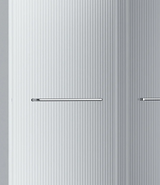 A&E Bath Flora 60 Fluted Glass Shower Kit