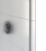 A&E Bath Flora 60 Raindrop Glass Shower Kit