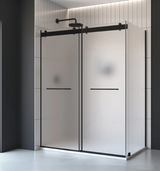 A&E Bath Flora 36x48 Frosted Glass Shower Kit