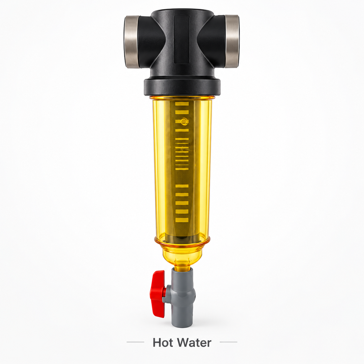 Rusco 3/4" Spin-Down Sediment Filter | Polyester or Stainless Mesh