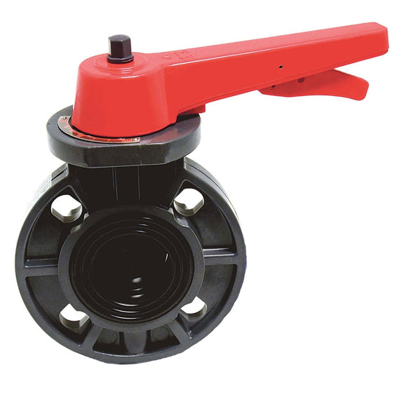 AV AVOS - Schedule 80 PVC Wafer Butterfly Valve (P21 2