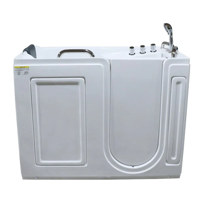 A&E Bath Sefra Left/Right Freestanding Walk-In Acrylic Bathtub