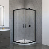 Mona-36-BLK-NW Shower