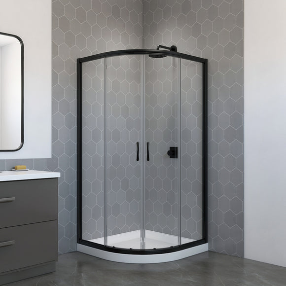 Mona-38-BLK-NW Shower