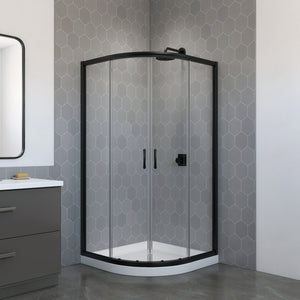 Mona-40-BLK-NW Shower