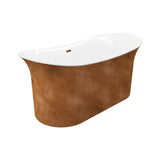 Cyclone Copper Freestanding Bathtub