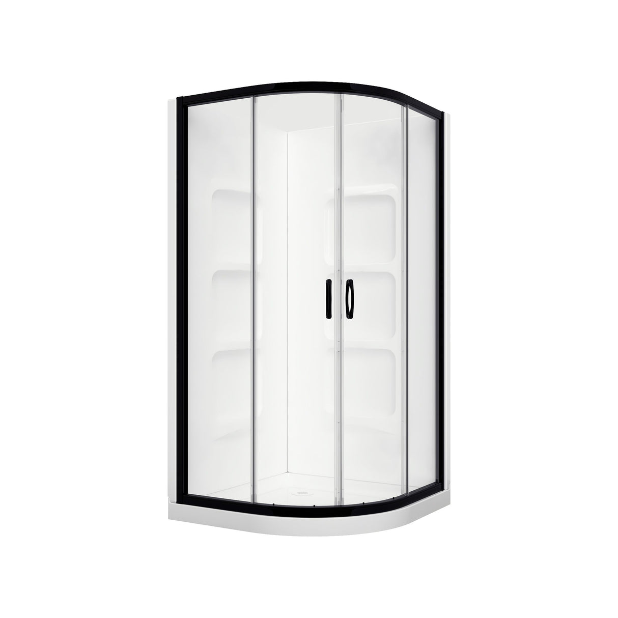 Mona-36-BLK-KIT Shower