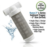 Rusco 2 Inch L-Series Sediment Trapper Replacement Filter Elements | Genuine Rusco Screens