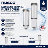 Rusco 3/4", 1-1/2", 1-1/4" Hot Water Replacement Filter Body | Replacement Housing