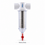 Rusco 2" Spin-Down Sediment Filter | Standard Polyester / Stainless Steel / Heavy Duty