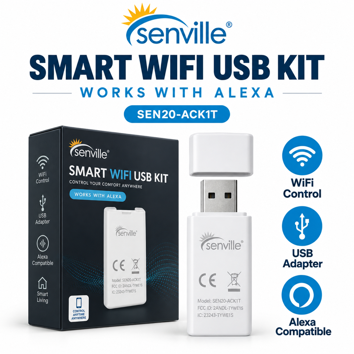Senville Smart Port for Wired Control Units – SENV-SP23