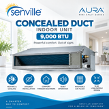 Senville AURA Concealed Duct Indoor Units