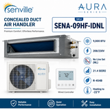 Senville AURA Concealed Duct Mini Split Heat Pumps | 9K–24K