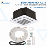 Senville 9,000 BTU Multi-Zone Ceiling Cassette