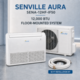 Senville AURA Floor-Mounted Mini Split Heat Pump – 12K, 18K and 24K BTU