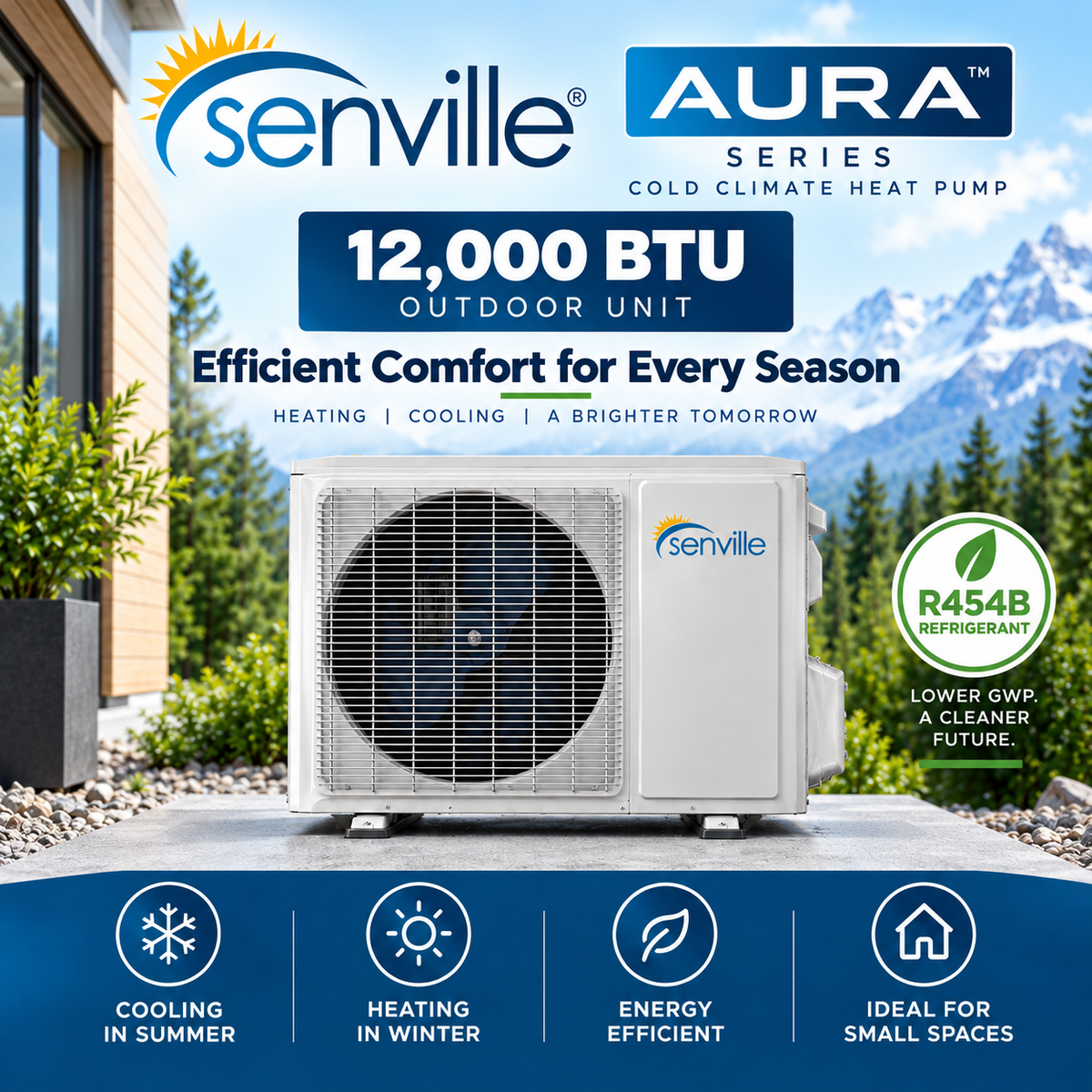 Senville AURA Mini Split Replacement Outdoor Units