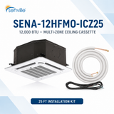 Senville Multi-Zone Ceiling-Cassette Systems
