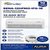 Senville AURA Multi-Zone Floor & Floor/Ceiling Indoor Units | 12K & 18K BTU