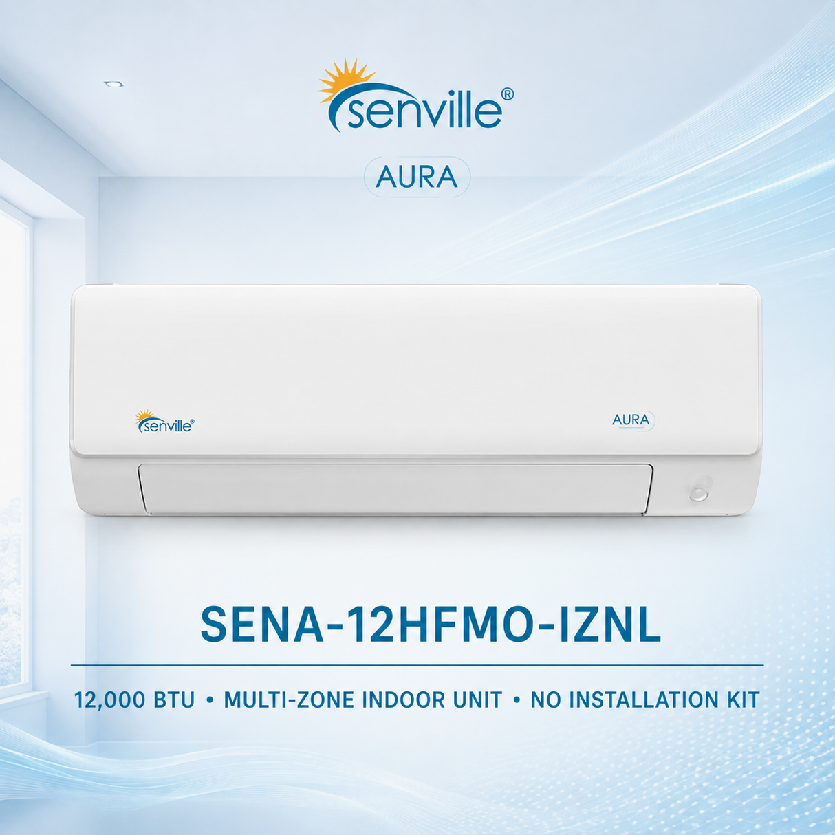 Senville AURA Multi-Zone Wall-Mounted Indoor Units