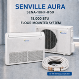 Senville AURA Floor-Mounted Mini Split Heat Pump – 12K, 18K and 24K BTU