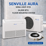Senville AURA Floor-Mounted Mini Split Heat Pump – 12K, 18K and 24K BTU