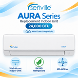 Senville AURA Mini Split Replacement Indoor Wall-Mount Units