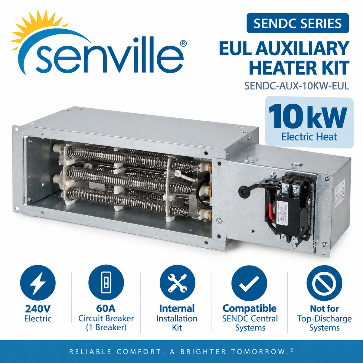 Senville SENDC EUL Auxiliary Heater Kits | 5, 10, 15 & 20 kW