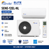 Senville ELITE Series Mini Split Heat Pump | 9K–24K BTU | SENE-EL