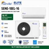 Senville ELITE Series Mini Split Heat Pump | 9K–24K BTU | SENE-EL