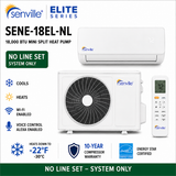Senville ELITE Series Mini Split Heat Pump | 9K–24K BTU | SENE-EL