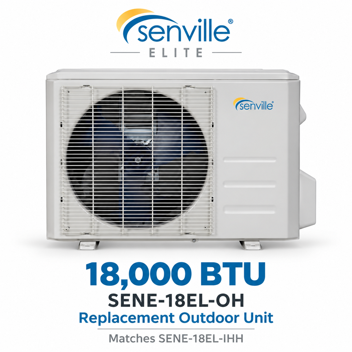 Senville ELITE Replacement Outdoor Units | 9K–24K BTU