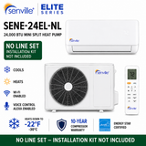 Senville ELITE Series Mini Split Heat Pump | 9K–24K BTU | SENE-EL
