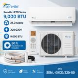 Senville 9,000 BTU LETO Mini Split Heat Pump | SENL-09CD/220