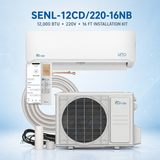 Senville 12,000 BTU LETO Mini Split Heat Pump | SENL-12CD/220