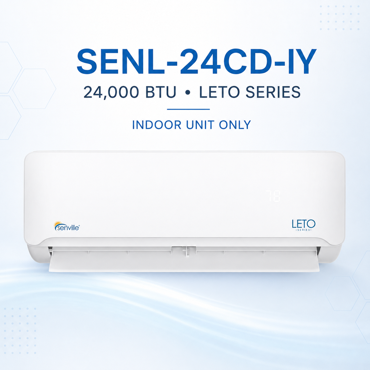 Senville LETO High-Wall Mini-Split Indoor Units