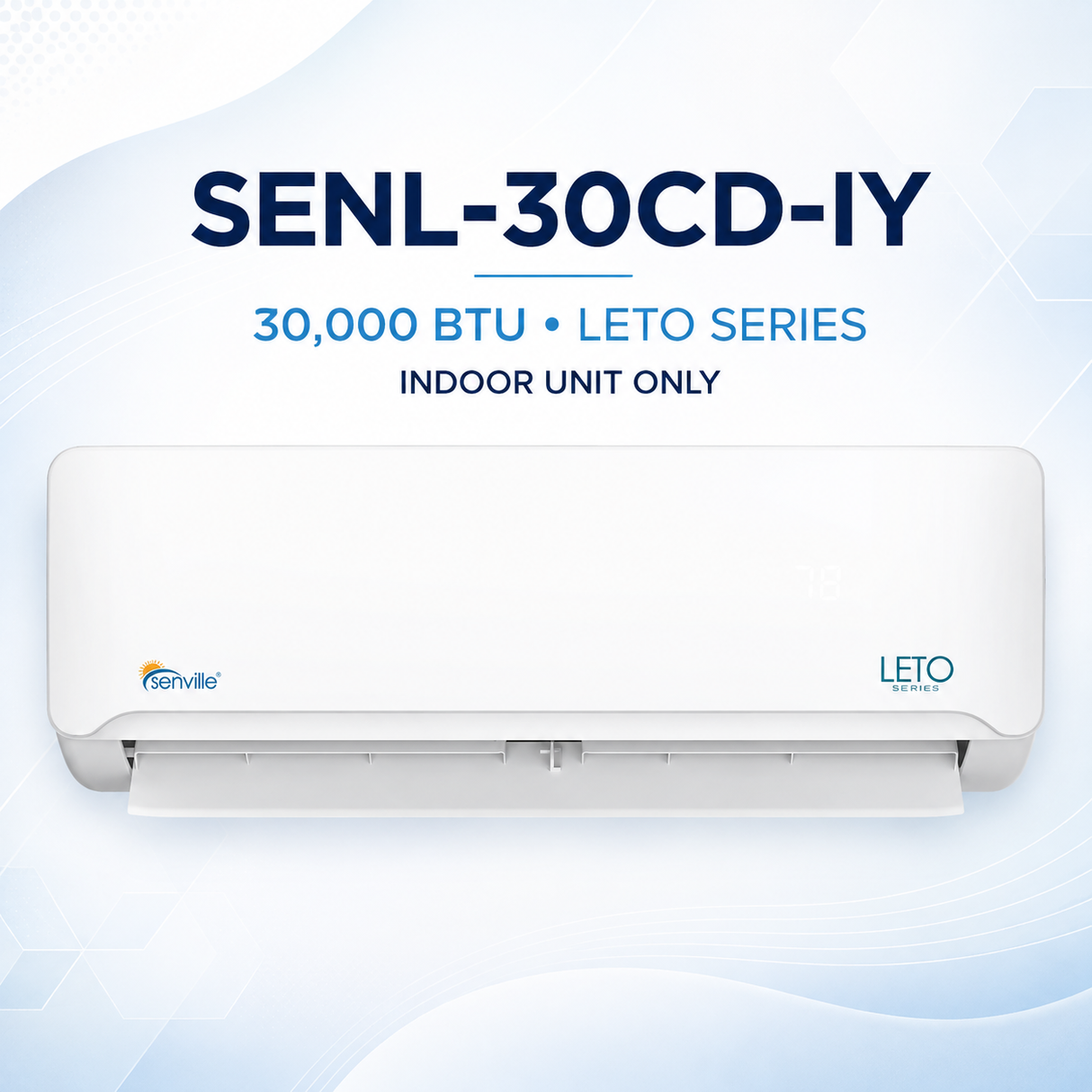 Senville LETO High-Wall Mini-Split Indoor Units