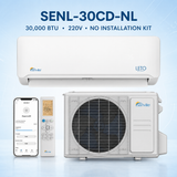 Senville 30,000 BTU LETO Mini Split Heat Pump | SENL-30CD
